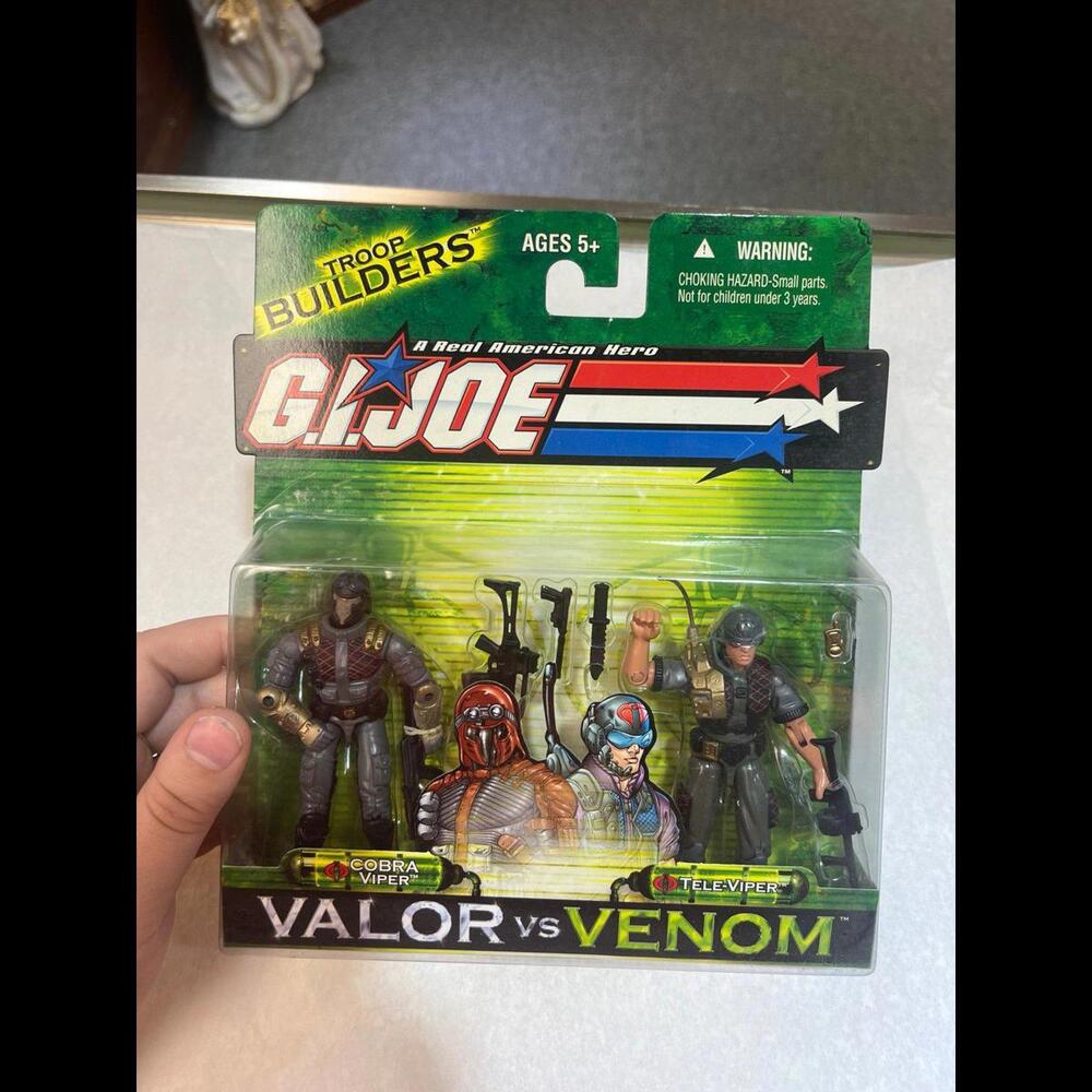 G.I. Joe VALOR vs VENOM Cobra Viper & Tele-Viper 2 Pack Hasbro 2004 GJ-16